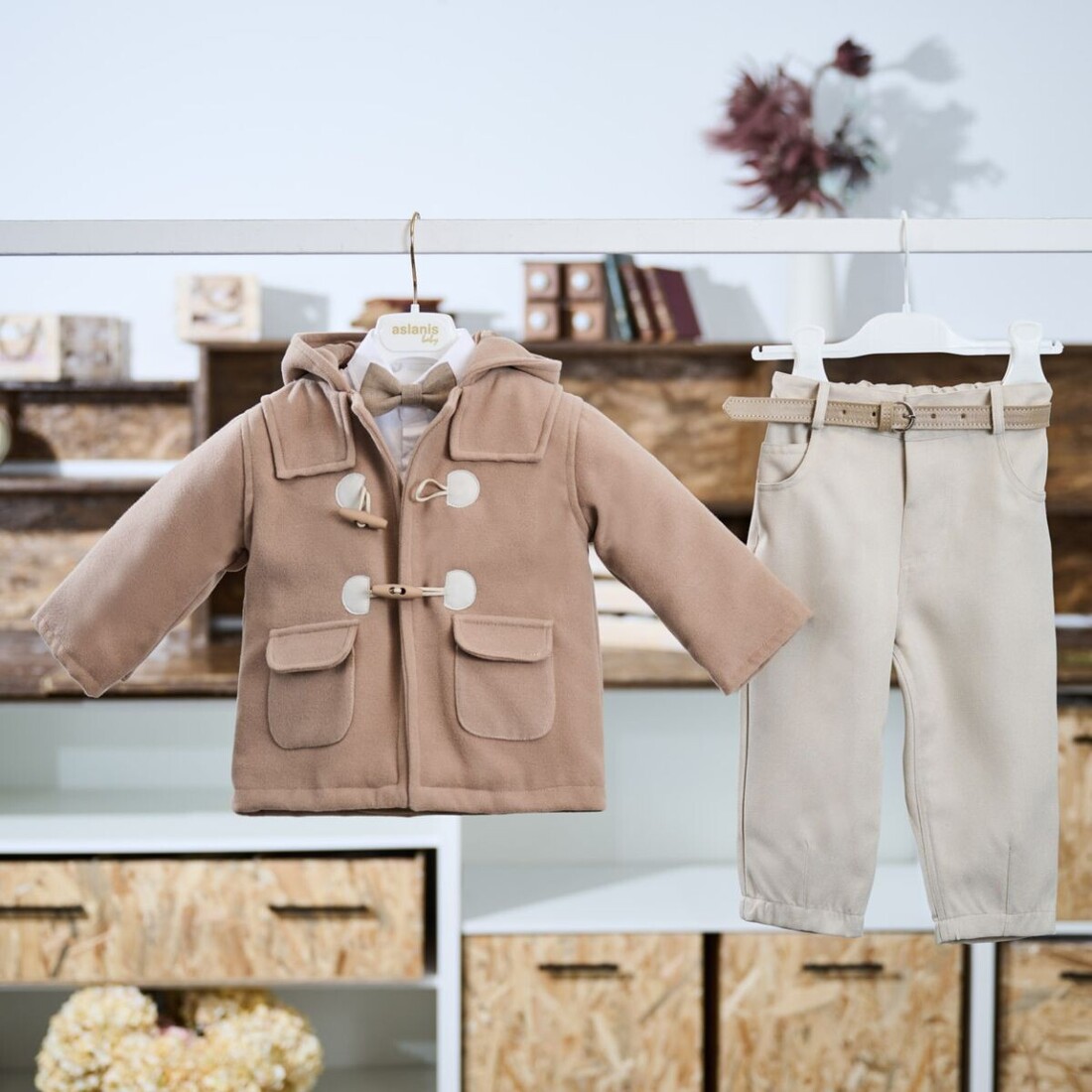 Aslanis Baby Αsw72  Κοστούμι Βάπτισης 6τμχ