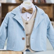 Aslanis Baby Αsw84 Κοστούμι Βάπτισης 7τμχ