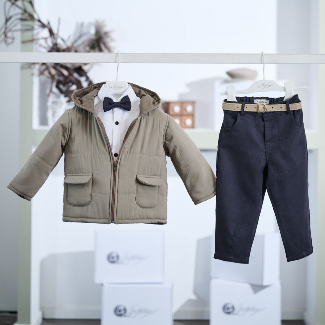 La christine 25aw44 Κοστούμι Βάπτισης 6τμχ La christine 25aw44 Κοστούμι Βάπτισης 6τμχ