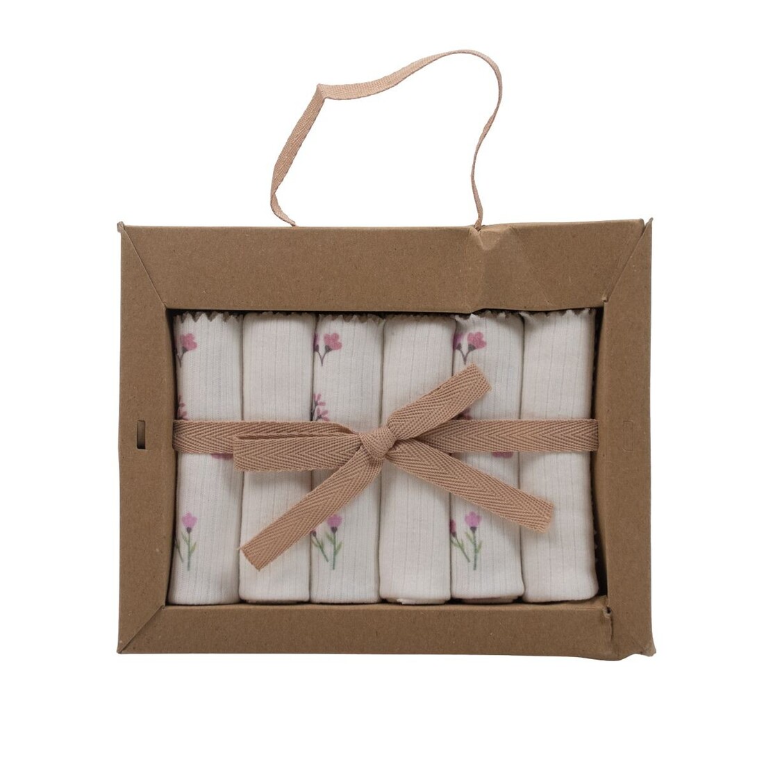 Πετσετάκια Ώμου 1076 Σετ 6 τμχ  (20x20 εκ.) 