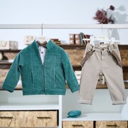 Aslanis Baby Αsw64 Κοστούμι Βάπτισης 6τμχ