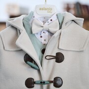 Aslanis Baby Αsw82 Κοστούμι Βάπτισης 7τμχ