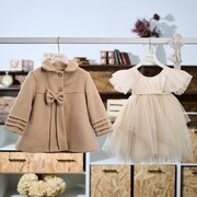 Aslanis Baby 25Αsw12 Φόρεμα Βάπτισης με Παλτό 25Asw30 3τμχ