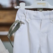 Aslanis Baby Αsw78 Κοστούμι Βάπτισης 7τμχ