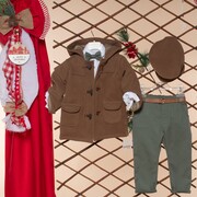 Aslanis Baby Ολοκληρωμένο χριστουγεννιάτικο πακέτο 432 μονόγραμμα τρολευ 16τμχ