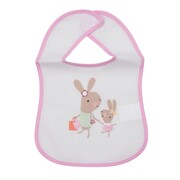 Σαλιάρα φαγητού αδιάβροχη 6617-4 (30x20εκ.)