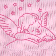 Πλεκτή κουβέρτα με επένδυση 165690 (85x100εκ.)