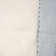 Πλεκτή κουβέρτα με επένδυση 165690-1 (85x100εκ.)