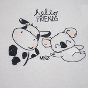 Σαλιάρα φαγητού αδιάβροχη 6617-5 (30x20εκ.)