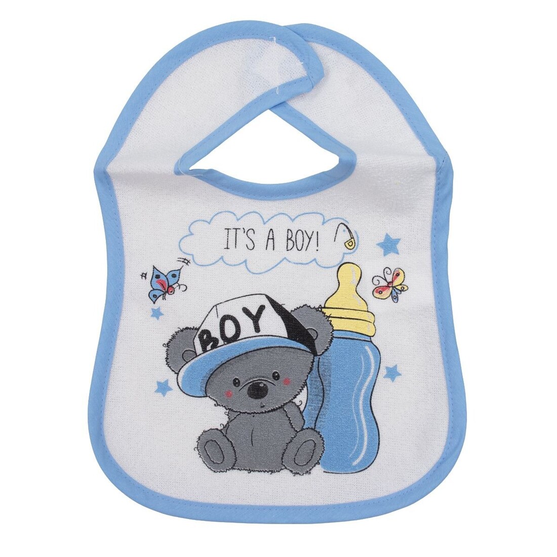 Σαλιάρα φαγητού αδιάβροχη 6617-1 (30x20εκ.)