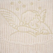 Πλεκτή κουβέρτα με επένδυση 165690 (85x100εκ.)