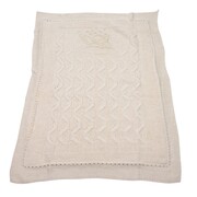 Πλεκτή κουβέρτα με επένδυση 165690 (85x100εκ.)