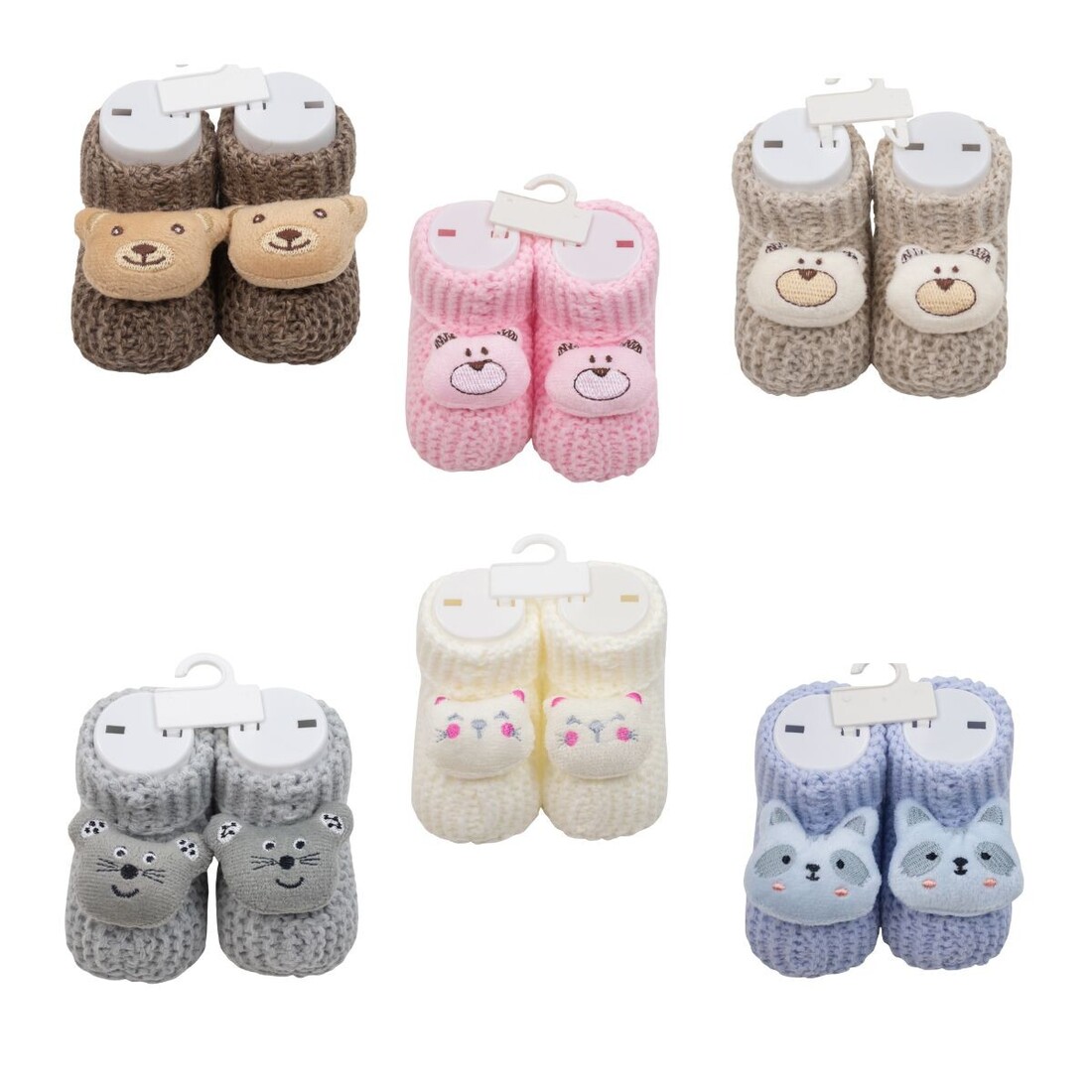 Βρεφικά 05025 Πλεκτά Παπουτσάκια knot 