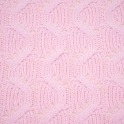 Πλεκτή κουβέρτα με επένδυση 165690 (85x100εκ.)