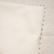 Πλεκτή κουβέρτα με επένδυση 165690 (85x100εκ.)