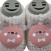 Βρεφικά 5042-1 Πλεκτά Παπουτσάκια knot 